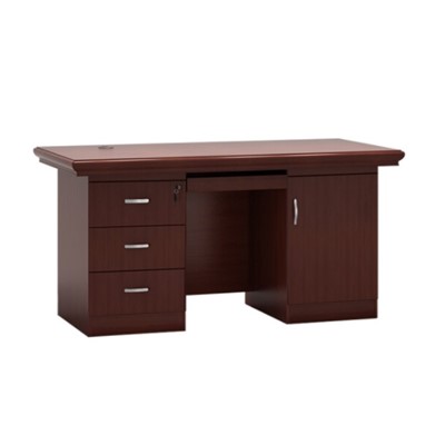 木質辦公用桌油漆/單位傳統職員桌寫字臺 1.4米